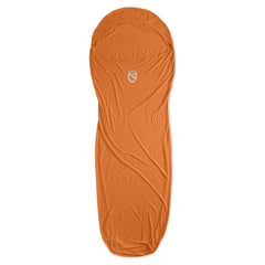 Nemo Tracer contoured-fit-inside-bag demonstrates snug warmth compatible with Nemo bags