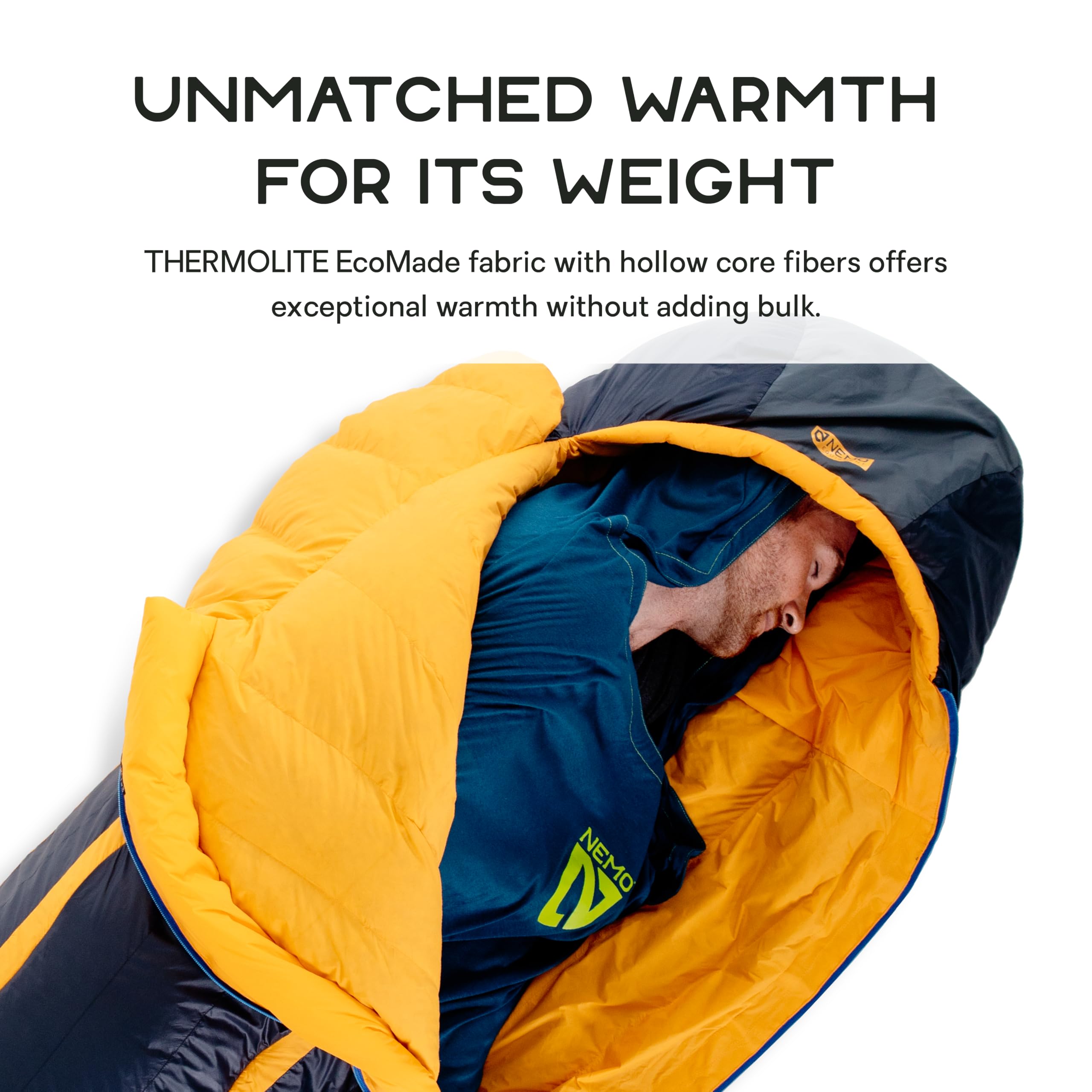 NEMO Tracer liner Abyss folded compact for travel storage