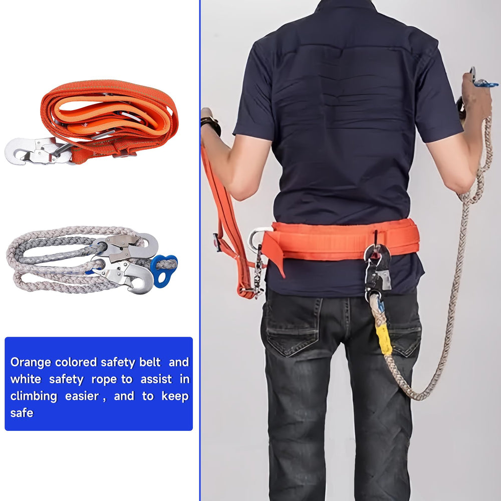 NeNchengLi 2m-rope adds versatility for securing gear and rope work.