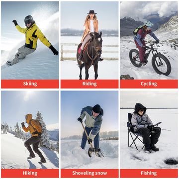 Nencoo heated gloves ideal for snow sports and hunting