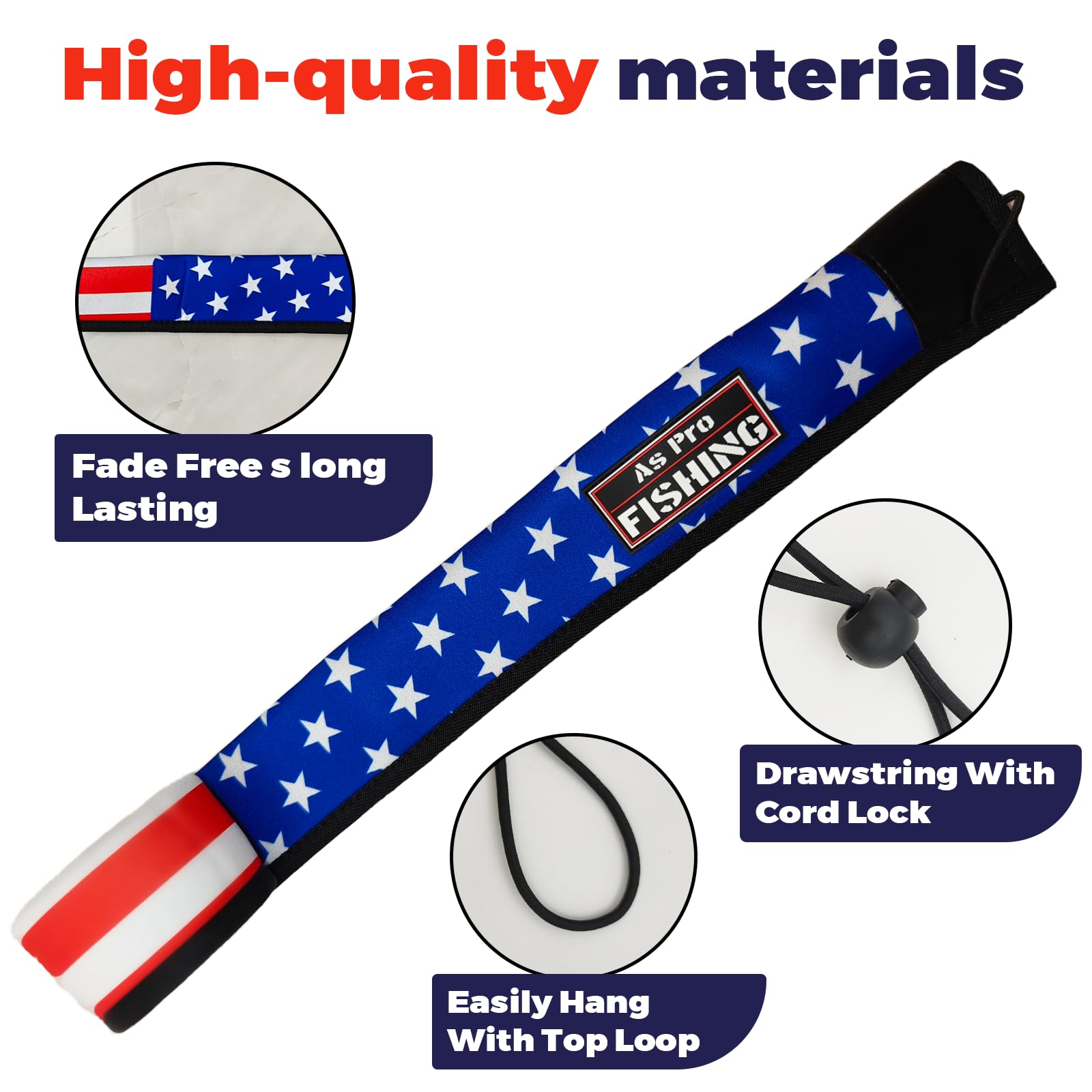 Tapered base design preventing line tangles and guide abrasion