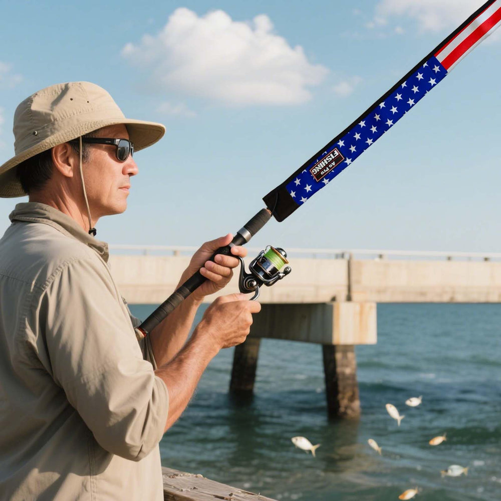 Lightweight, impact-resistant neoprene protecting rod blanks