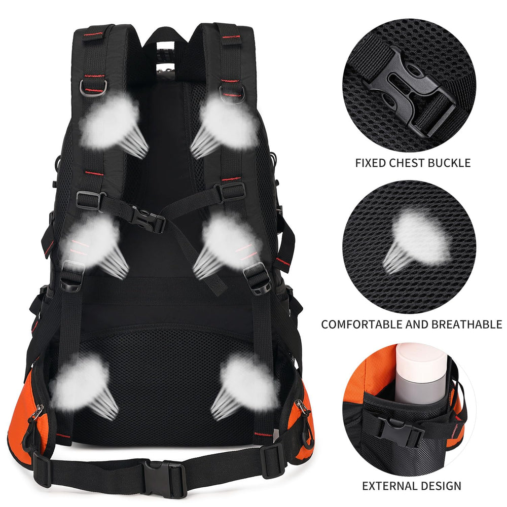 NerIion 40L capacity ideal for weekend trips and outdoor adventures.