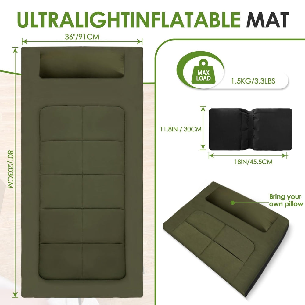 NESDCC versatile camping floor mattress for tents and beaches.