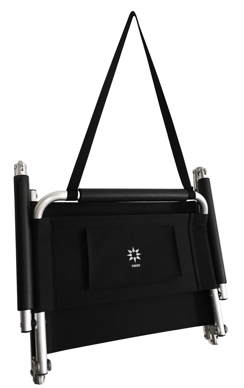 Neso chair seat 18in black offers roomy seating comfort