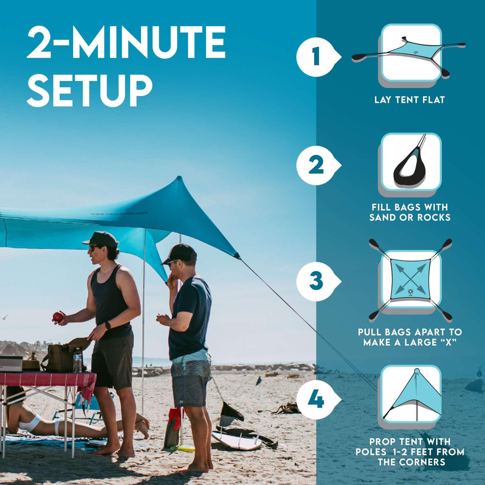 Neso Gigante UPF 50+ fabric offers reliable UV protection.