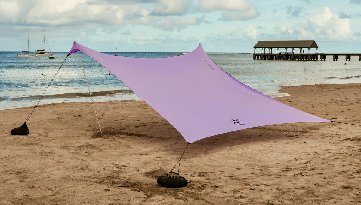 Neso Grande beach tent carry bag keeps you organized during travel and setup.