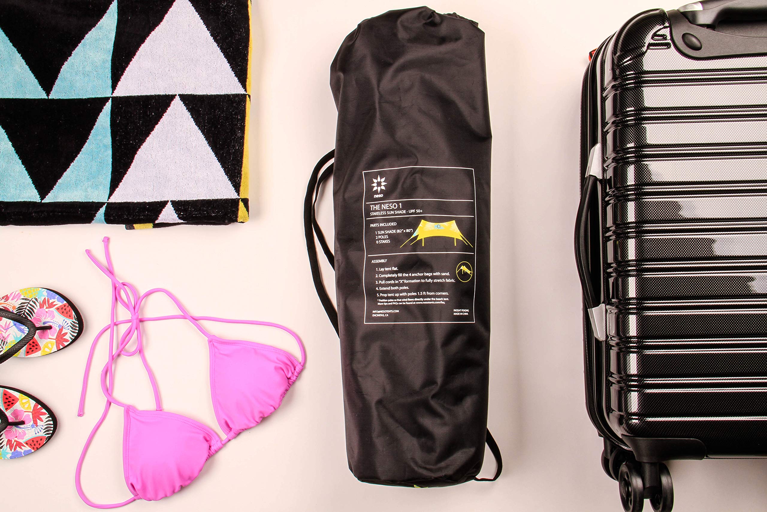 Neso 4-lb portable carry design for easy transport.