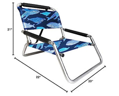 Neso Whales chair folded slim storage fits into small bags