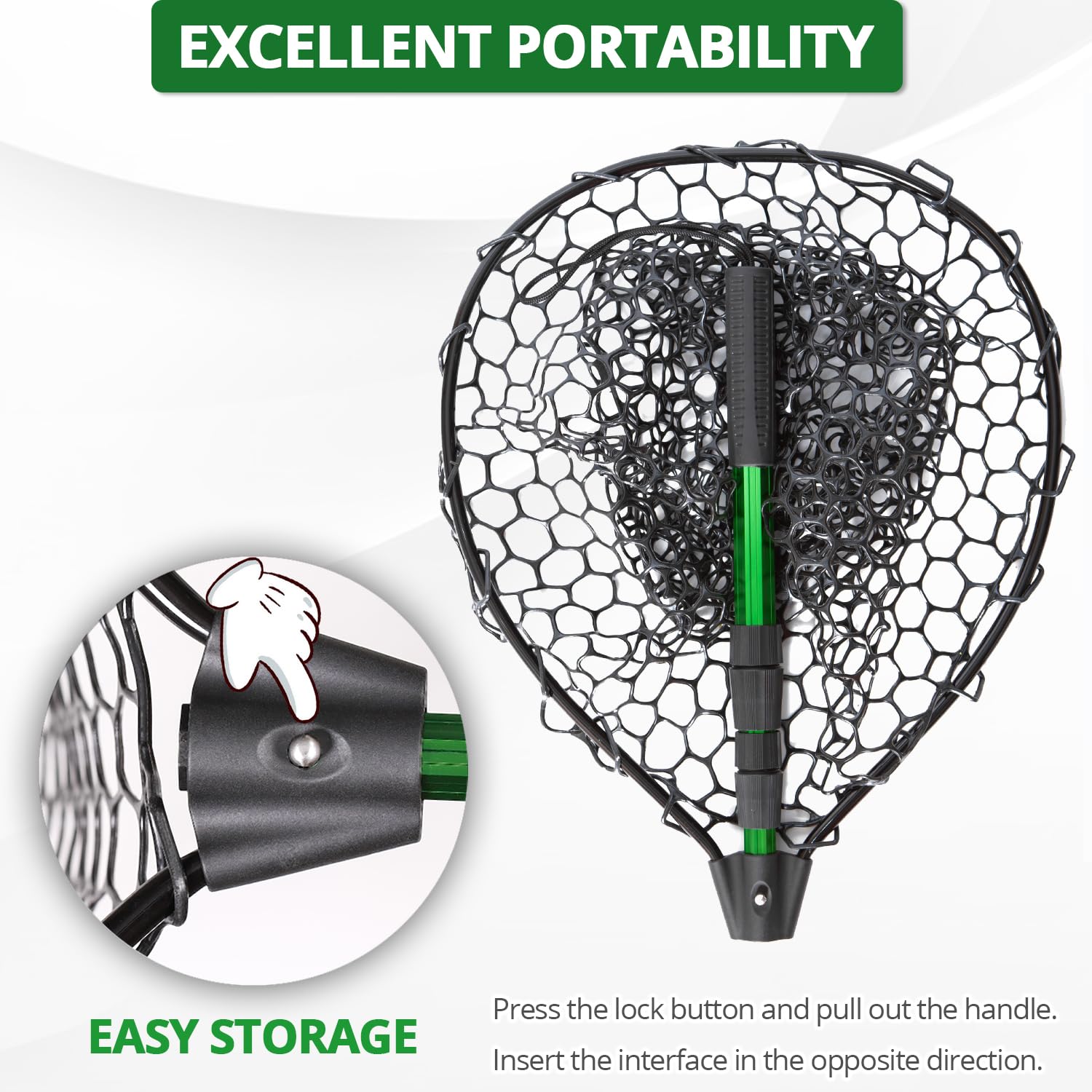 NestSprout compact storage net ready for travel