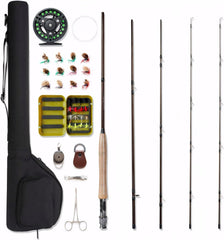NetAngler fly fishing rod and reel combo 4-piece 5/6 weight kit