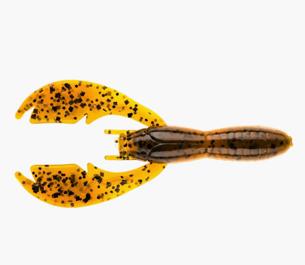 NetBait Baby PACA Craw claws create helicopter action to slow fall and control depth.