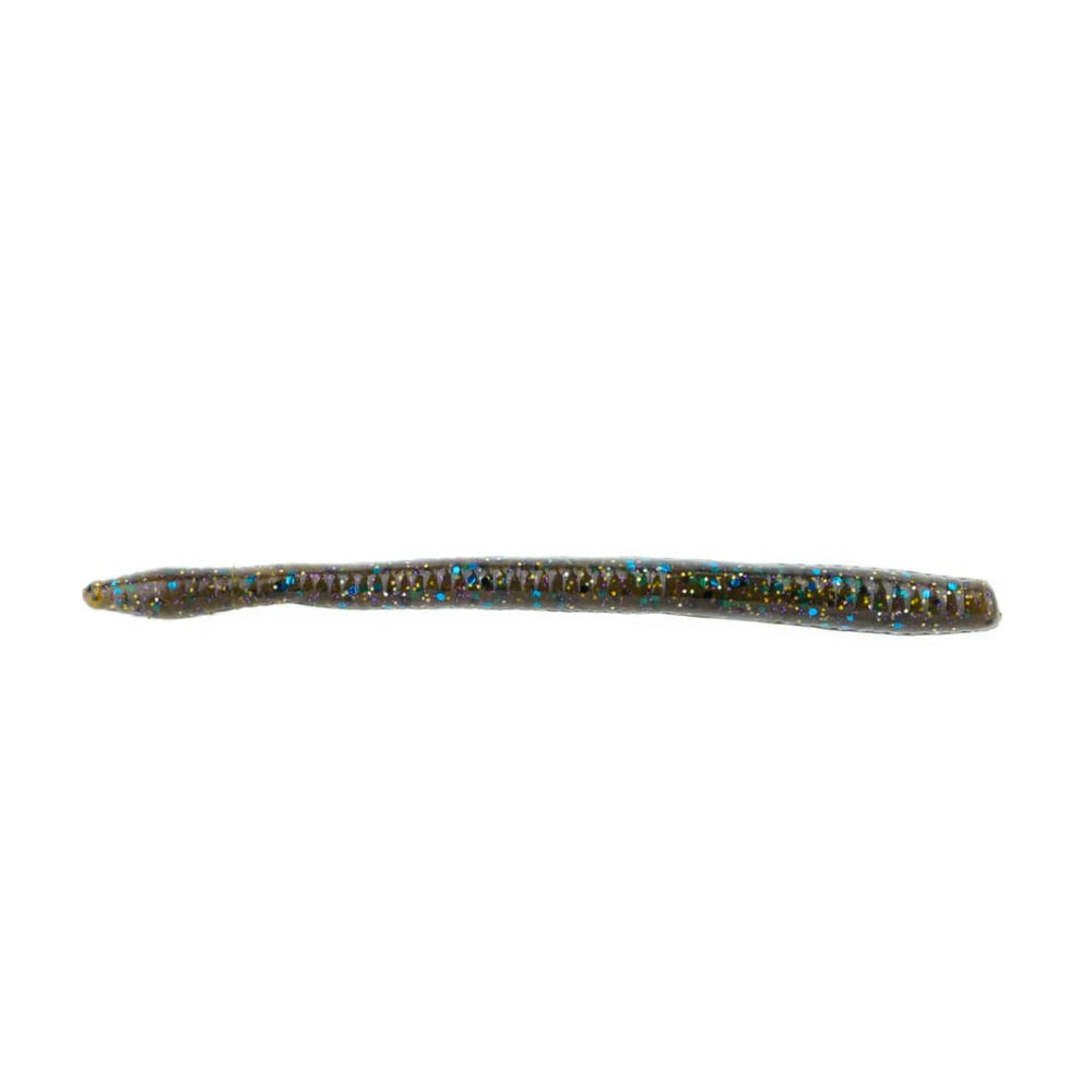 NetBait BAITFUEL T-Mac worm, durable straight-tail lure, built for tough water conditions.