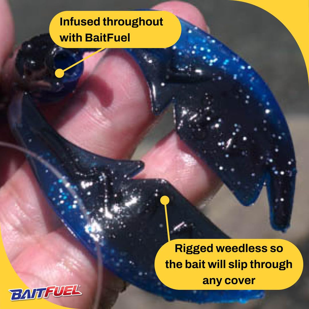 NetBait BAITFUEL Tiny PACA Chunk—X55 Gel scent boosts attraction underwater.