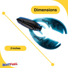 NetBait BAITFUEL Tiny PACA Chunk—solid body stays secure on rigs.
