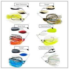 NetBait razor sharp hook enables reliable penetration during fast retrieves.