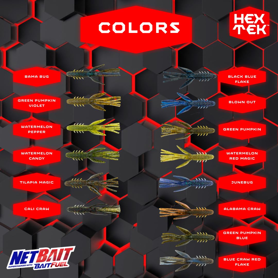 NetBait HexTek Big Boar used as a trailer on jigs