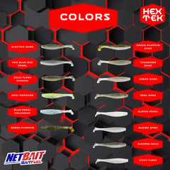 NetBait HexTek Blip Minnow hextek texture close-up, scent-holding grip for longer holds.