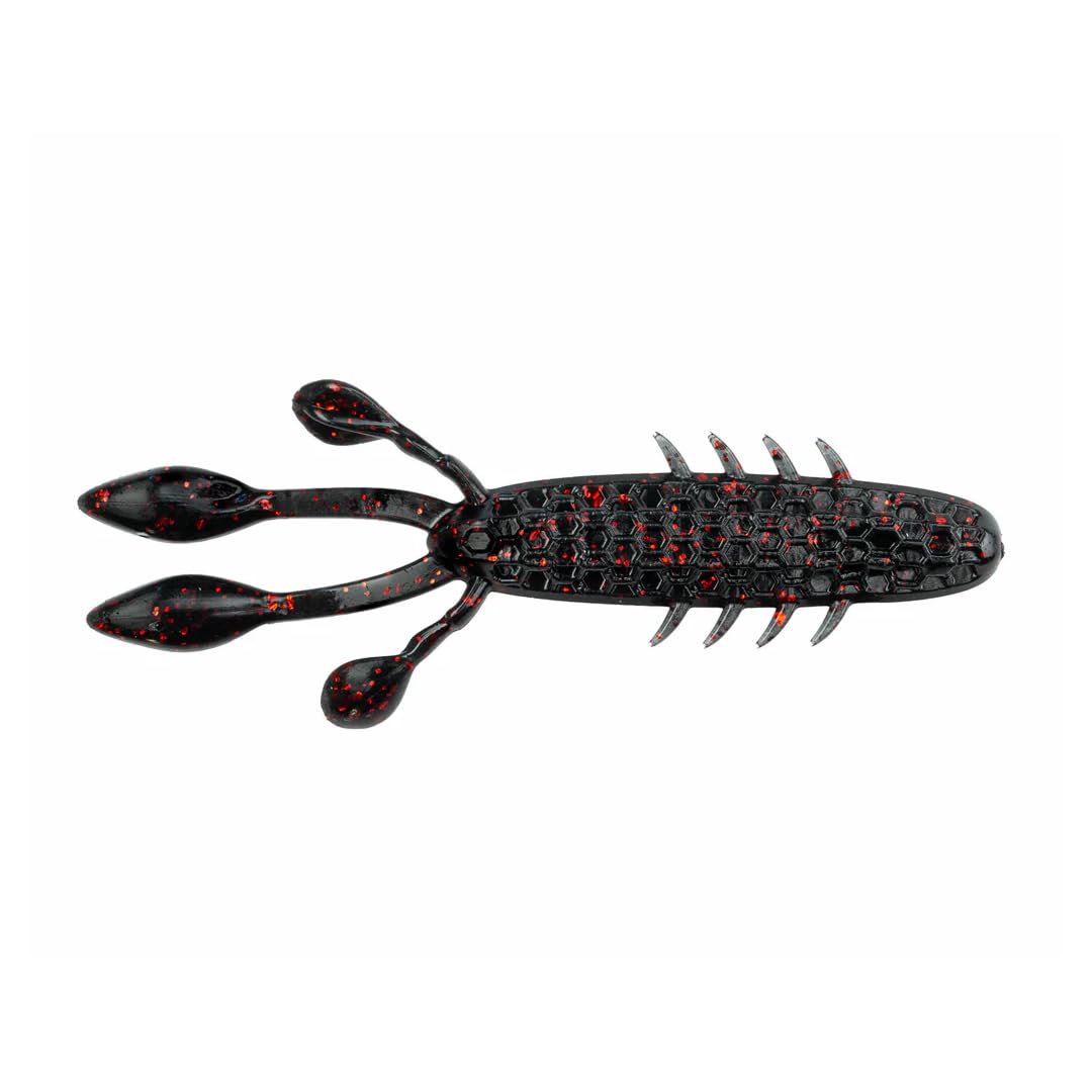 NetBait HexTek EKO Craw body highlights hex pockets for longer scent release.
