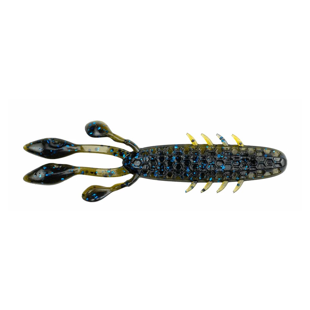 NetBait HexTek EKO Craw tear-drop claws create natural motion in heavy cover
