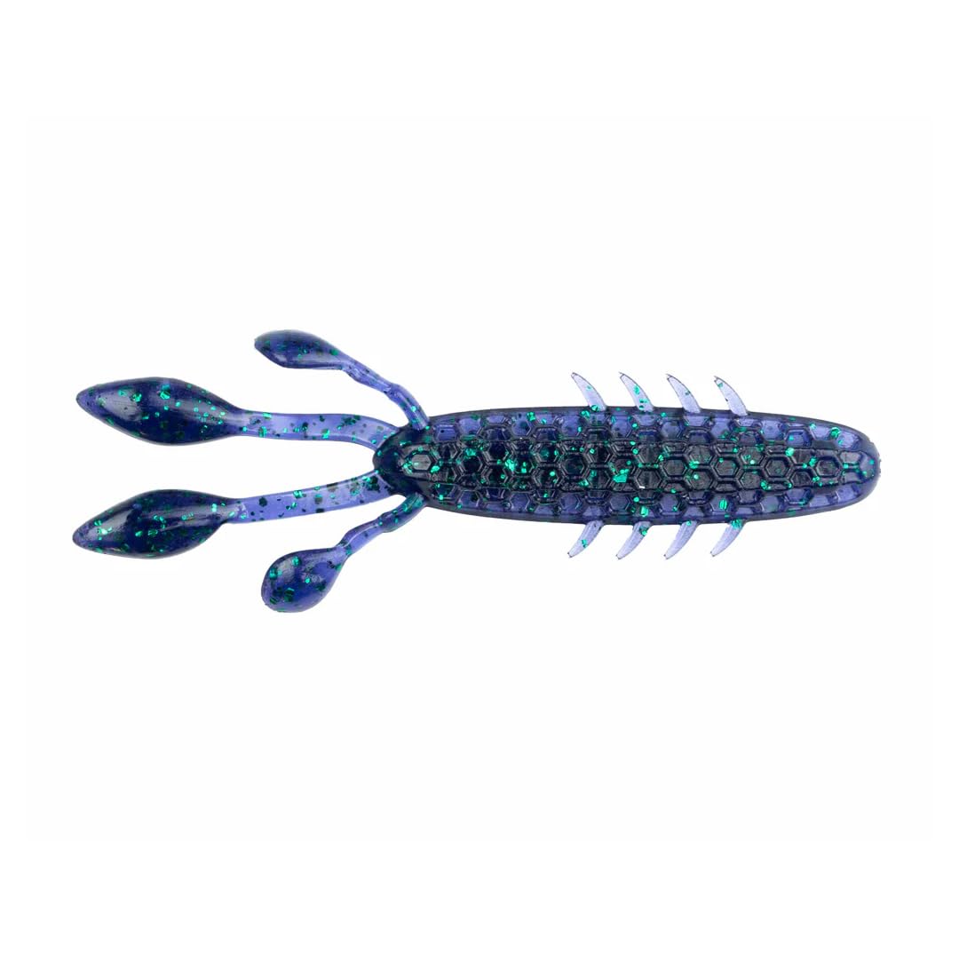 NetBait HexTek EKO Craw with tear-drop claws showing natural bass motion