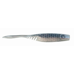 NetBait HexTek EKO Shad 3in front view showing natural swim action for bass.