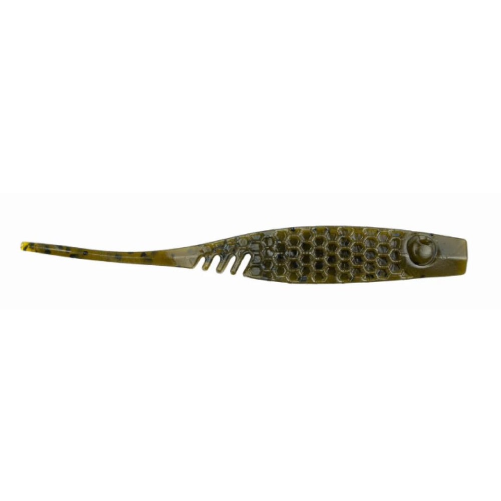 NetBait HexTek Eko Shad side profile shows lifelike silhouette for bass