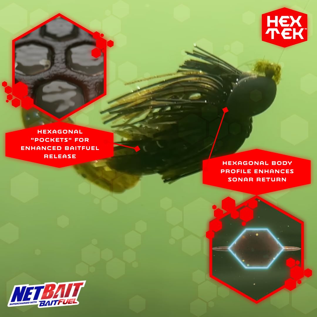 NetBait HexTek The Rascal built for heavy cover and trailer use.