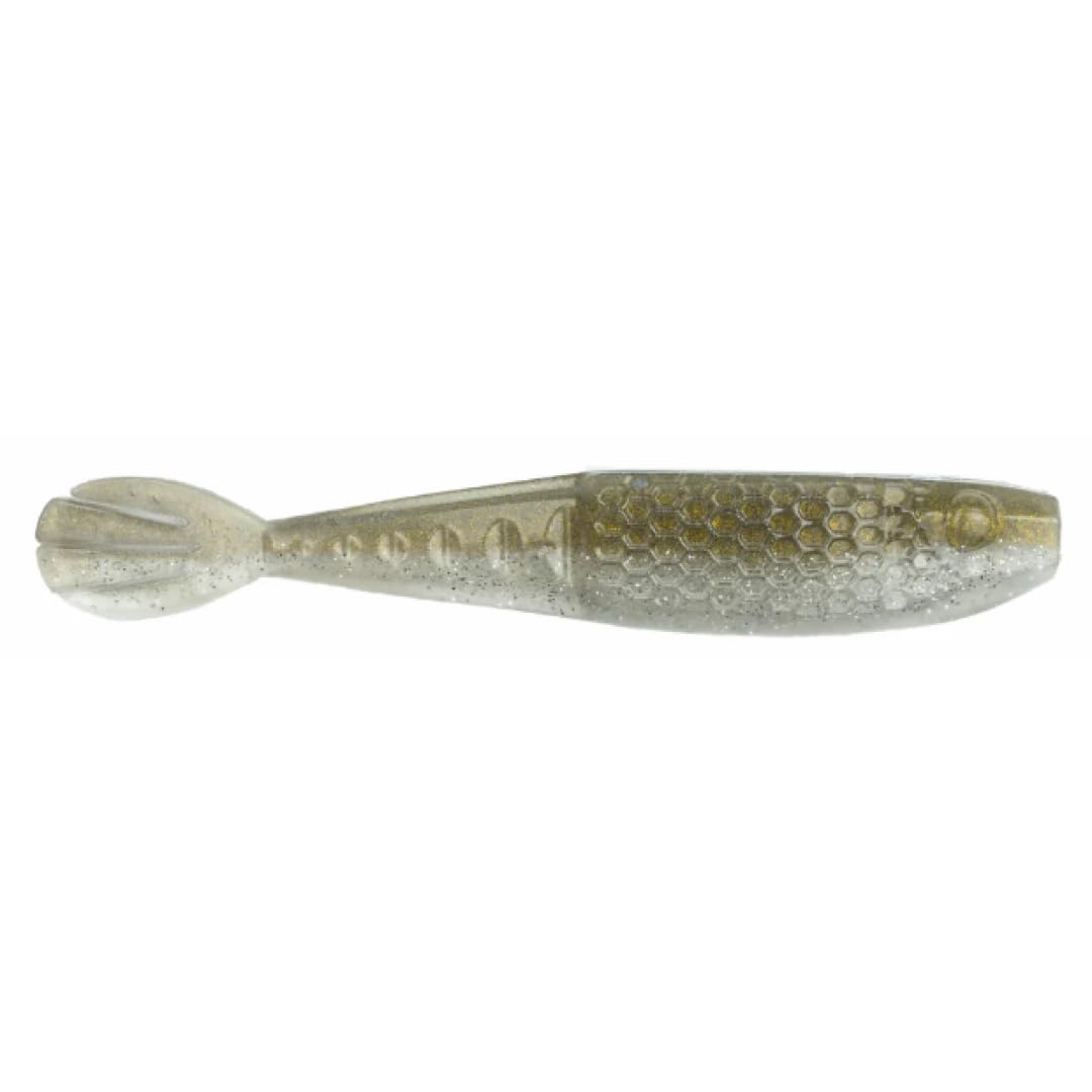 NetBait HexTek Whip Tail Shad 4.25in profile for bass trailer use.
