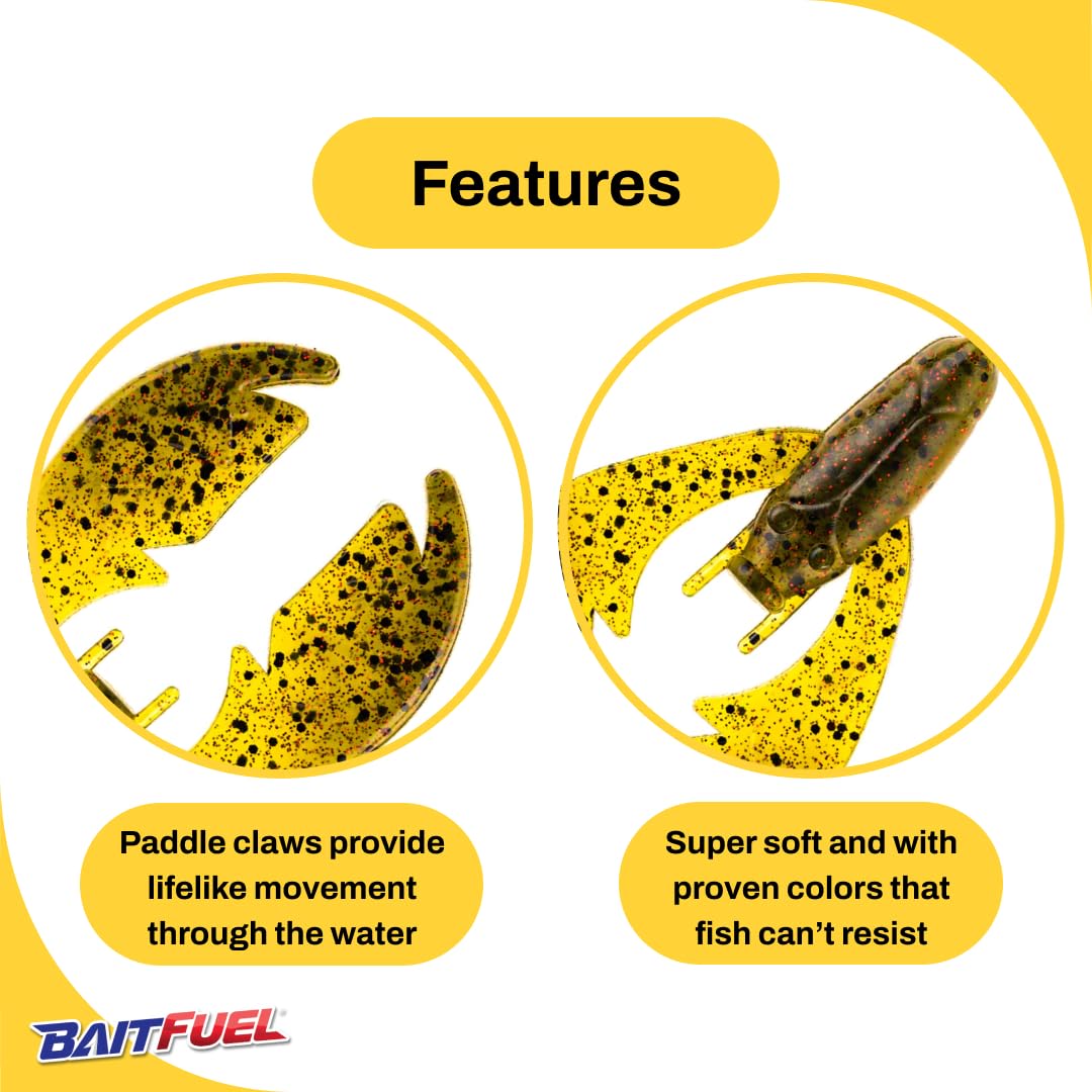 NetBait PACA Chunk solid body stays secure on any rig.