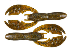 NetBait PACA Craw hollow body with claws for slow fall and scent dispersion in green pumpkin magic.