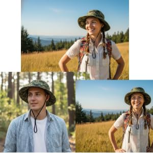 NevEND hat with adjustable strap for a secure, customizable fit