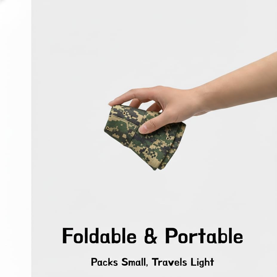 NevEND camo hat for safari adventures with secure fit