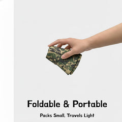 NevEND camo hat for safari adventures with secure fit