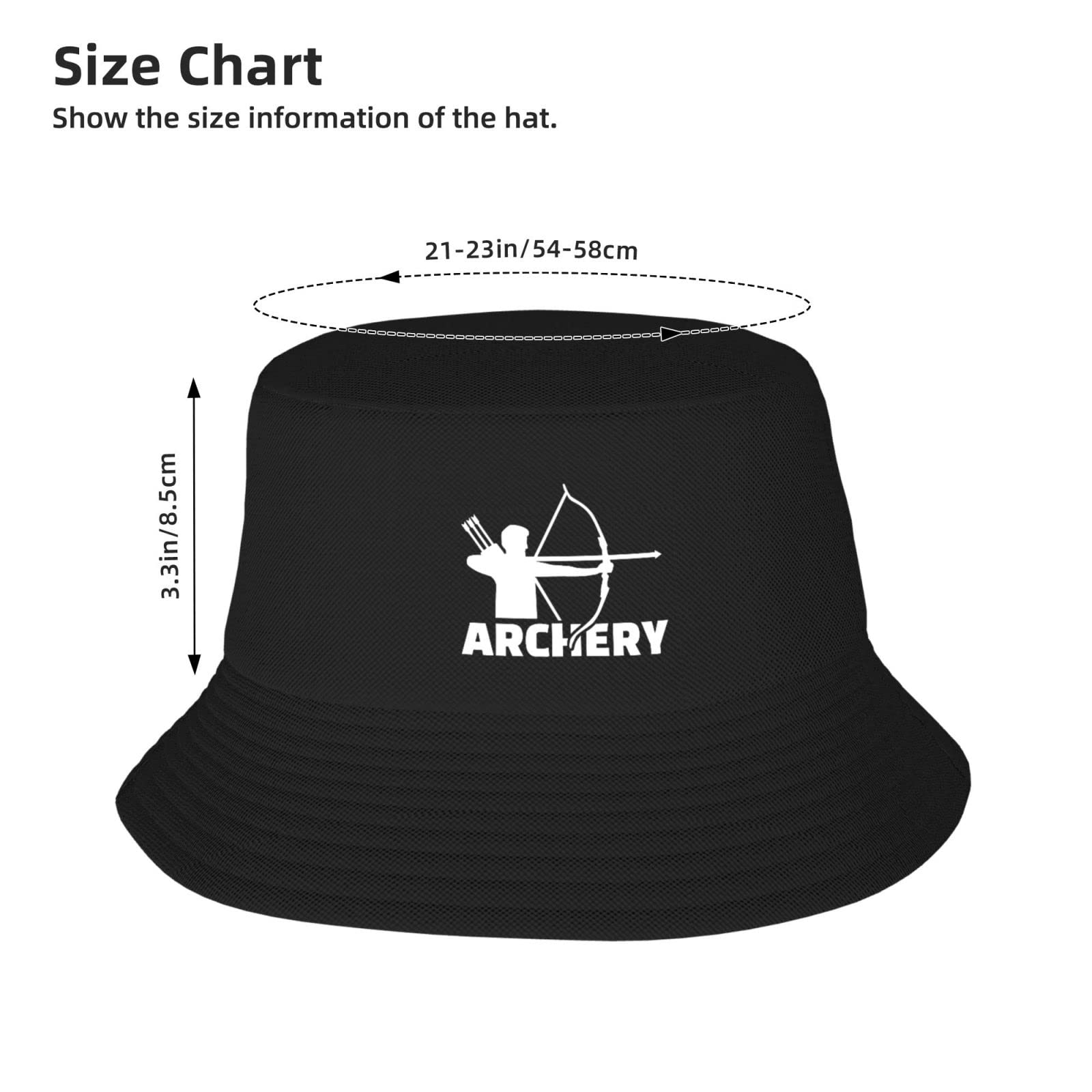 Nevfugo Archery Target Colorado Bucket Hat reversible design for easy styling