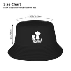 Nevfugo packable reversible bucket hat in bag, easy to carry.