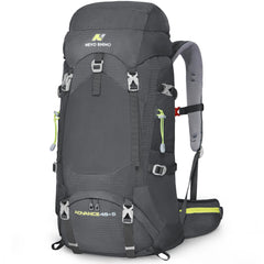 N NEVO RHINO backpack front view shows spacious main compartment for extended trips.