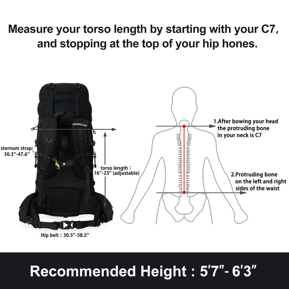 N NEVO RHINO high-load waist buckle provides secure fit for heavy gear