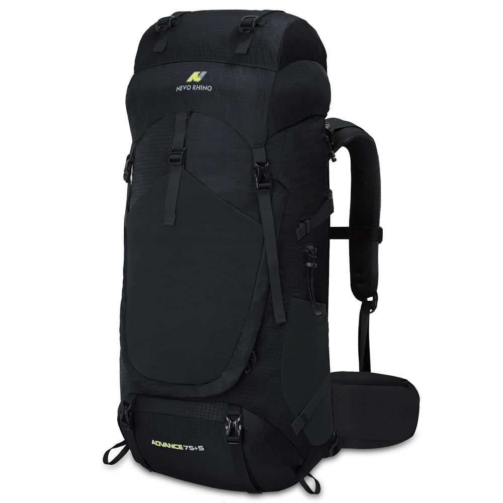 N NEVO RHINO internal-frame backpack showcases large capacity for multi-day treks