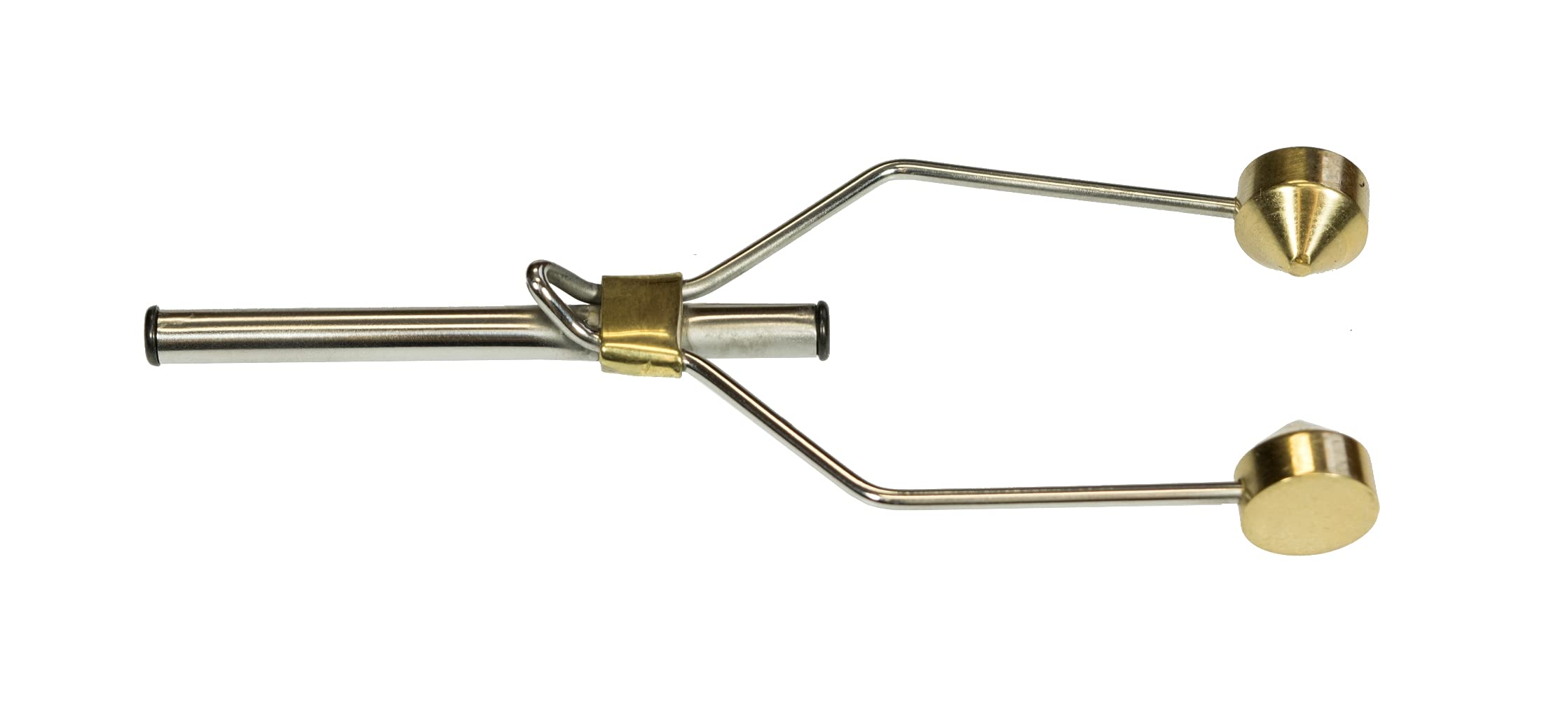 New Phase ceramic crown bobbin holder for precise thread control during fly tying.