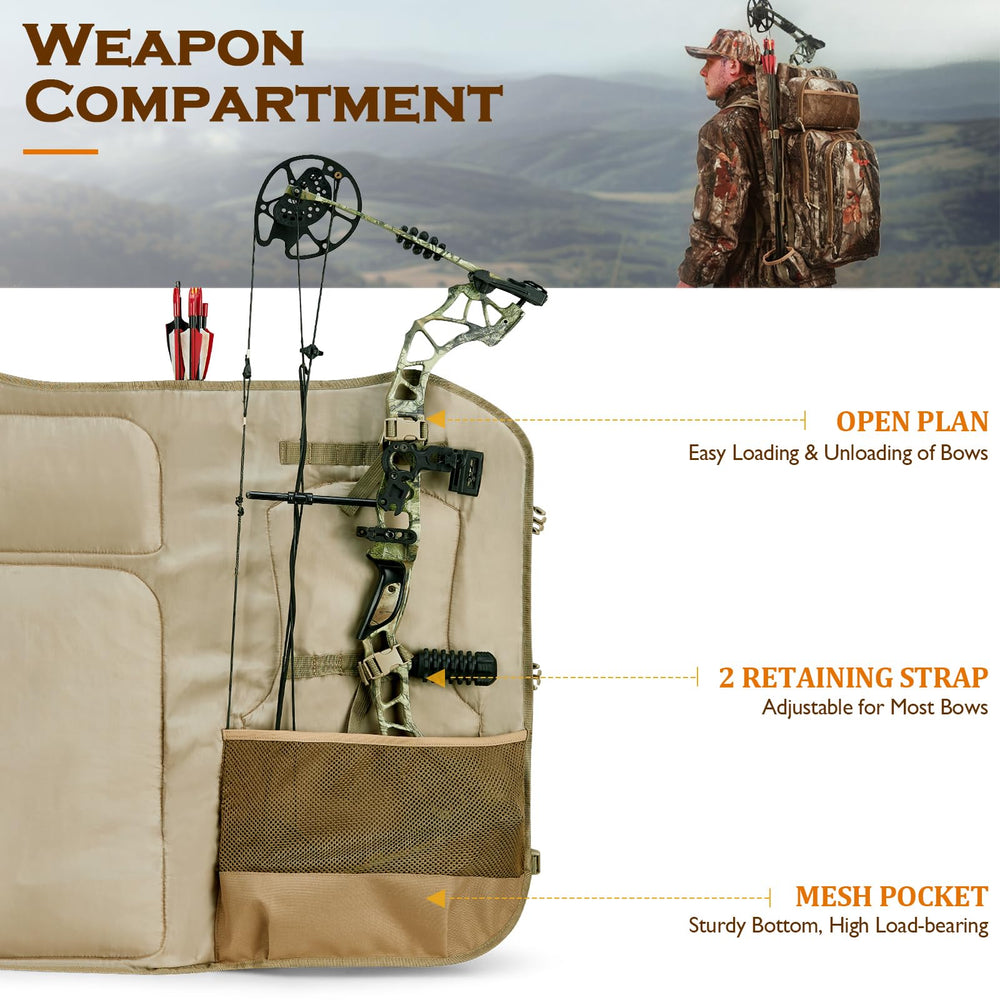 NEW VIEW archery-pouch-mesh-pocket offers fast, easy access to extras.