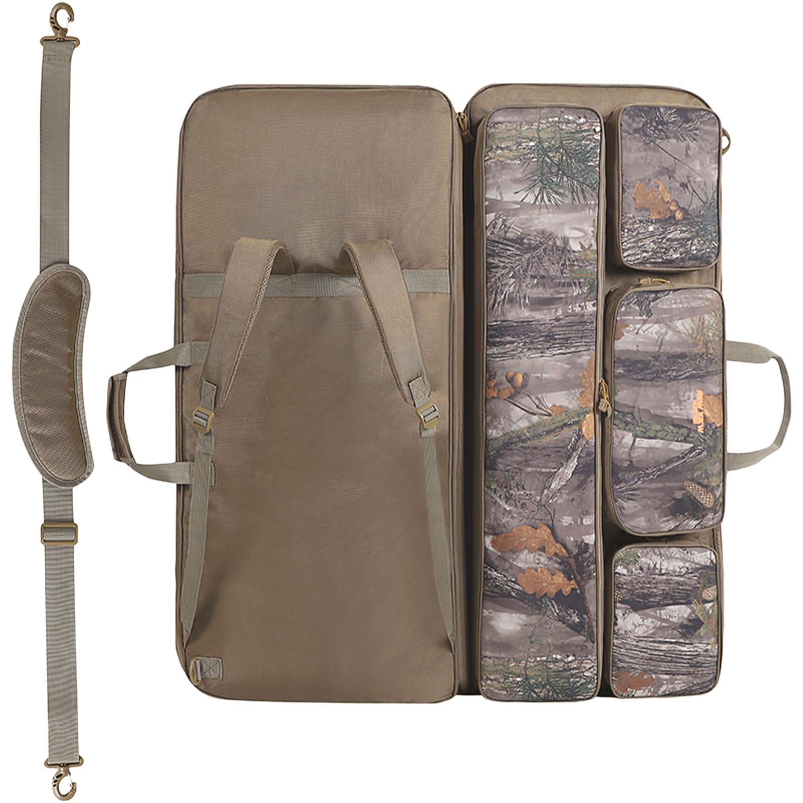 NEW VIEW Bow Case multiple accessory pockets provide quick access to gear.
