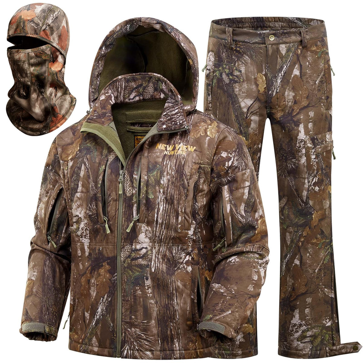 NEW VIEW camo pattern stealth closeup improves concealment in dense cover