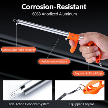 Dual-slot sharpener included with the tool set