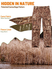 NEW VIEW Kids Camo Pants windproof and water resistant for outdoor days