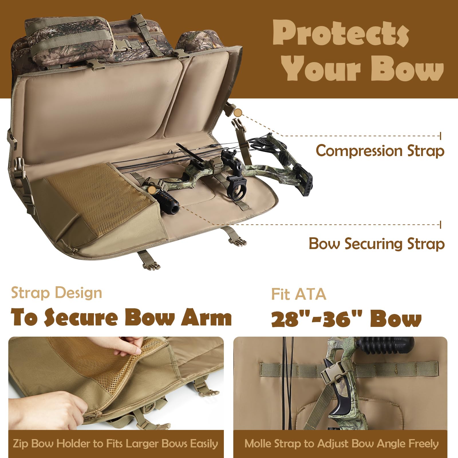 NEW VIEW saddle-hunting-backpack-13-pockets-layout reveals quick in-tree gear access