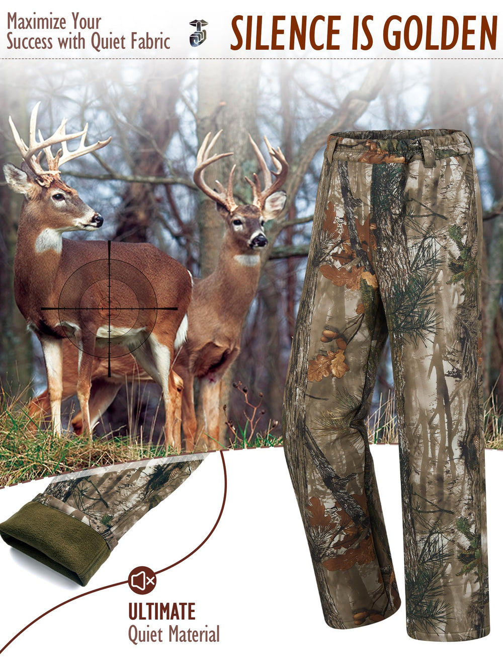 NEW VIEW women's camo pants highlight 4-way stretch for comfortable movement