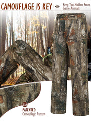 NEW VIEW women's camo pants demonstrate water resistance and rugged durability in field