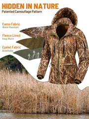 NEW VIEW silent-material closeup shows ultra-silent fabric for stealthy movement.