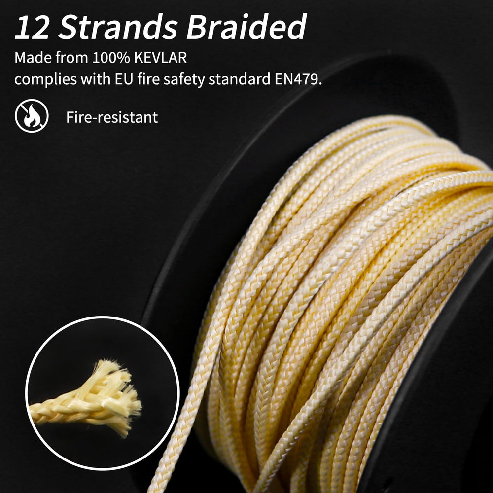 Kevlar braided line 12-strand abrasion resistance demonstration